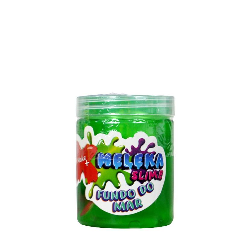 Slime Meleka Fundo do Mar Ref. 14548 Make+ (130 gramas)