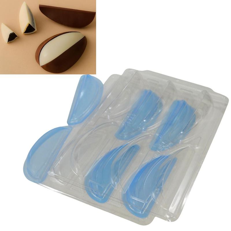 Forma de Acetato C/ Silicone SP Ovo Fatias 6 Cavidades 32gr Ref. 3716 BWB (01 unidade)