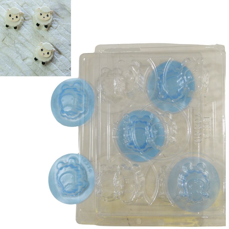 Forma Especial de Acetato C/ Silicone Bombom Ovelha 14g RF-10336 BWB (01 unidade)