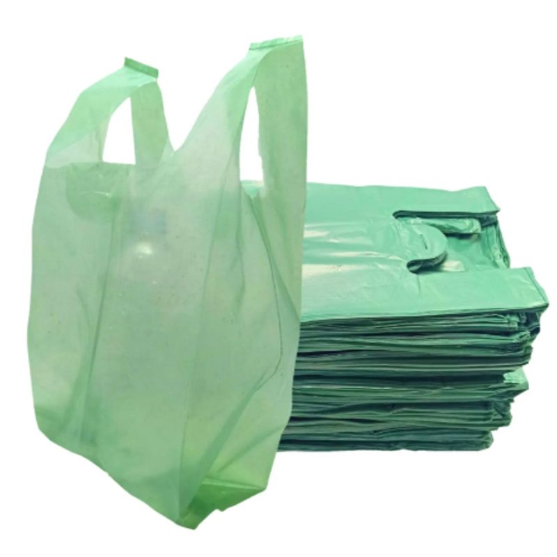 Sacola Plástica Lisa Verde 50x60x0,05 1kg Ref.: 20 (01 unidade)