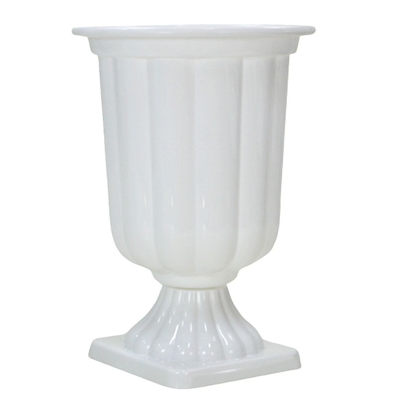 Vaso Decorativo Pequeno Branco Ref.: 4097010 Mirandinha (01 unidade)