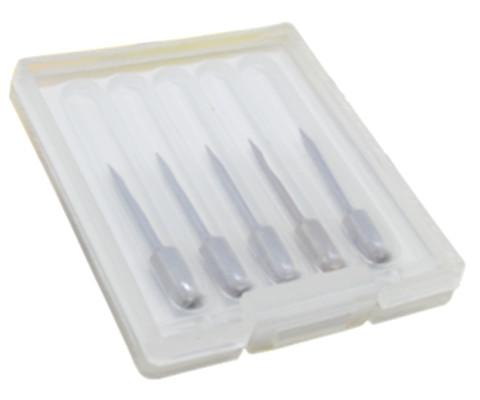 Kit Agulha 3A Extra Fina de Aço (indicado para tecidos finos e delicados) para Aplicador de Pinos Fi