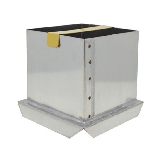 Forma para Vela Quadrada Ref. 25365 8x8cm Alto com furo e suporte para pavio (01UND)