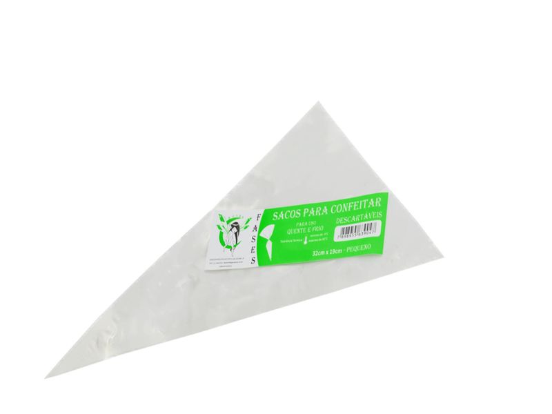 Saco para Confeitar Pequeno Descartável Fases (05UND)