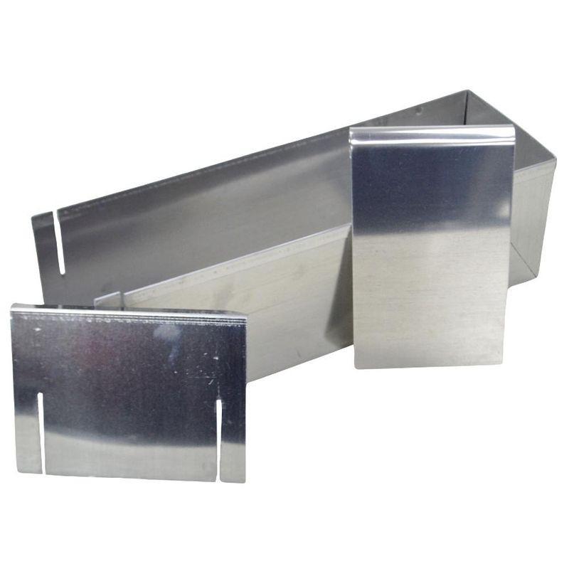 Forma de Alumínio Slice C/ Encaixe Frontal e Espátula 30x11x10cm Circular (01 unidade)