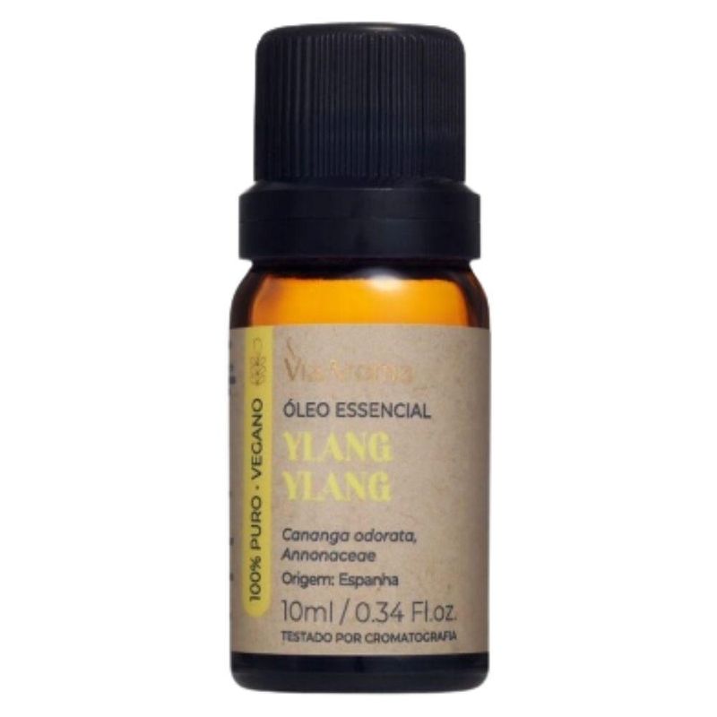 Óleo Essencial Ylang Ylang Via Aroma (10ml)