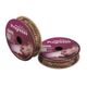 Fita de Cetim ECF 003H 15mm Cor 519 Feliz Páscoa Marrom Progresso (10 metros)