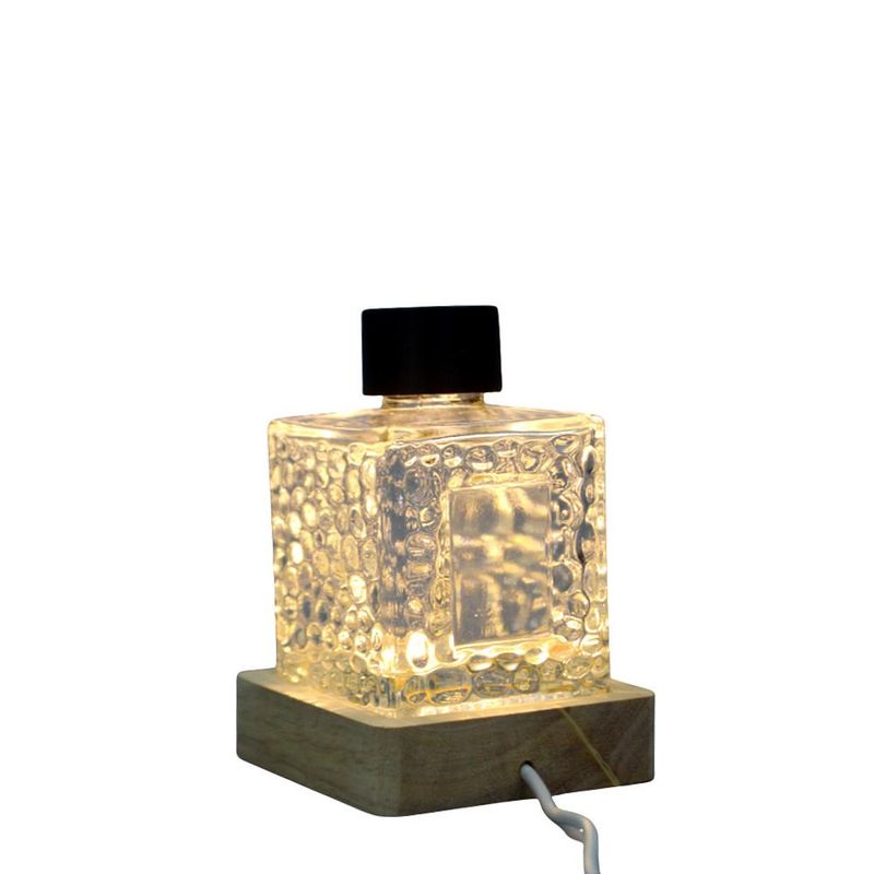 Frasco P/ Difusor C/ Base Luminoso em Led C/ Tampa e Batoque R.28 120ml BM36 (01 unidade)