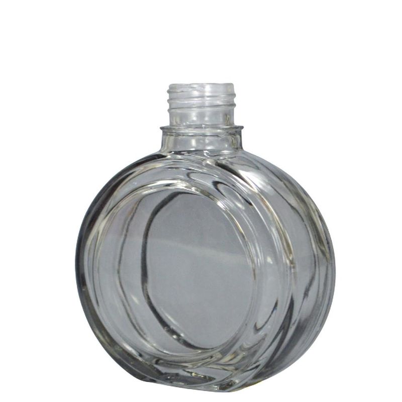 Frasco de Vidro Lunaire Fumê P/ Difusor S/ Tampa 200ml Rosca 28mm Ref. WC411129 BM36 (01 unidade)