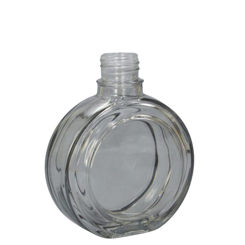 Frasco de Vidro Lunaire Fumê P/ Difusor S/ Tampa 200ml Rosca 28mm Ref. WC411129 BM36 (01 unidade)