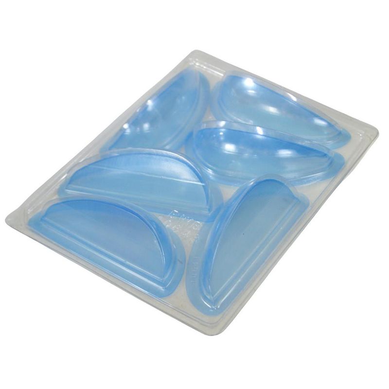 Forma de Acetato C/ Silicone Ovo Fatias 6 Cavidades 15gr Ref. 10643 BWB (01 unidade)
