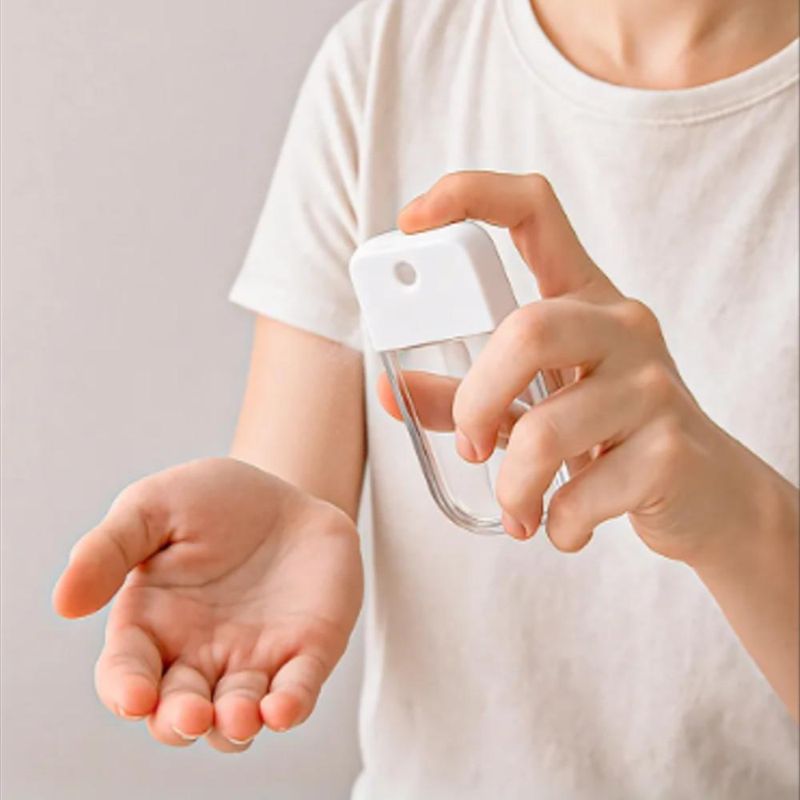 Frasco Spray Borrifador Recarregável P/ Porta Perfume 50ml (01 unidade)