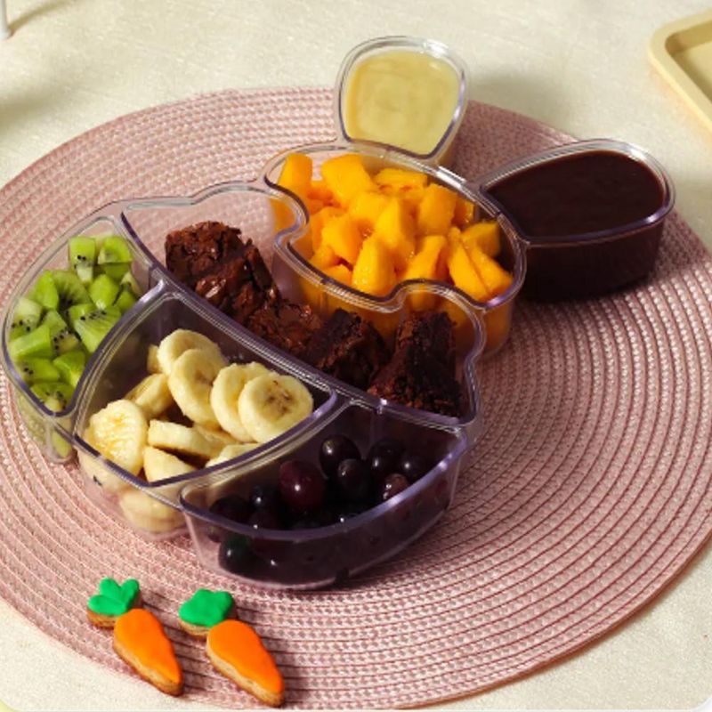 Fondue Box de Acrílico Petisqueira Coelho Marrom 1,3L BlueStar (01 unidade)