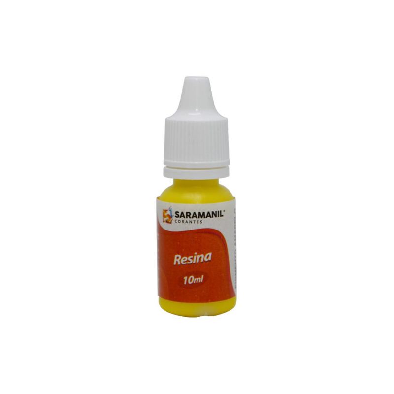Pigmento Líquido para Resina Amarelo Saramanil (10ml)