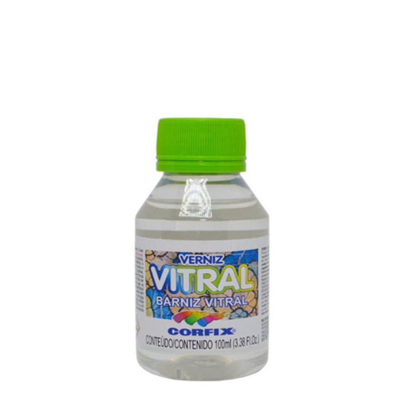 Verniz Vitral 100ml 300 Incolor Corfix (1 unidade)
