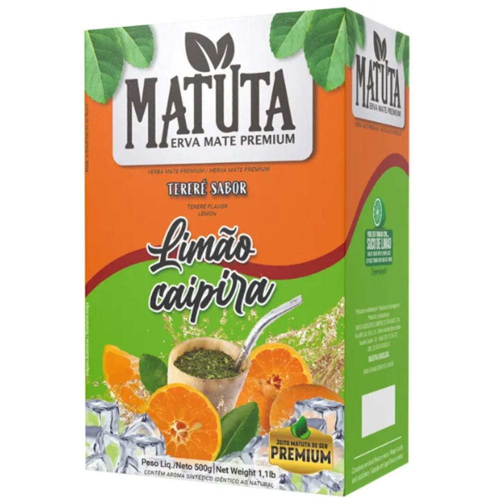 Composto Erva-Mate Tereré Sabor Limão Caipira Matuta - Irmãos Haluli
