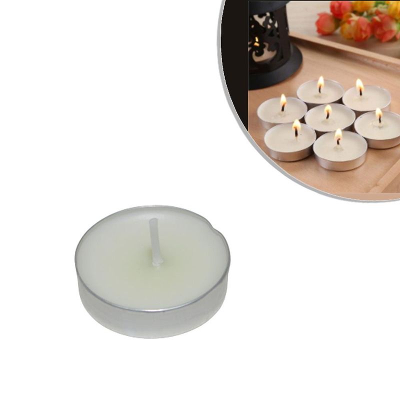Vela Flutuante Branca Jasmine Rio Tijucas (10 Unidades)