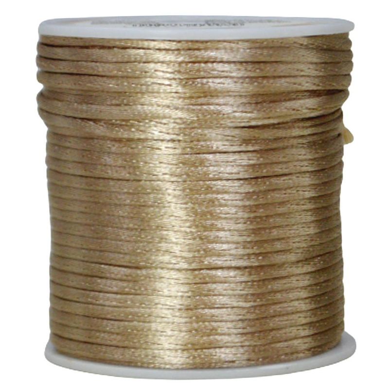 Fio de Poliéster Rabo de Rato 2mm com NYBC (50 metros)-prata
