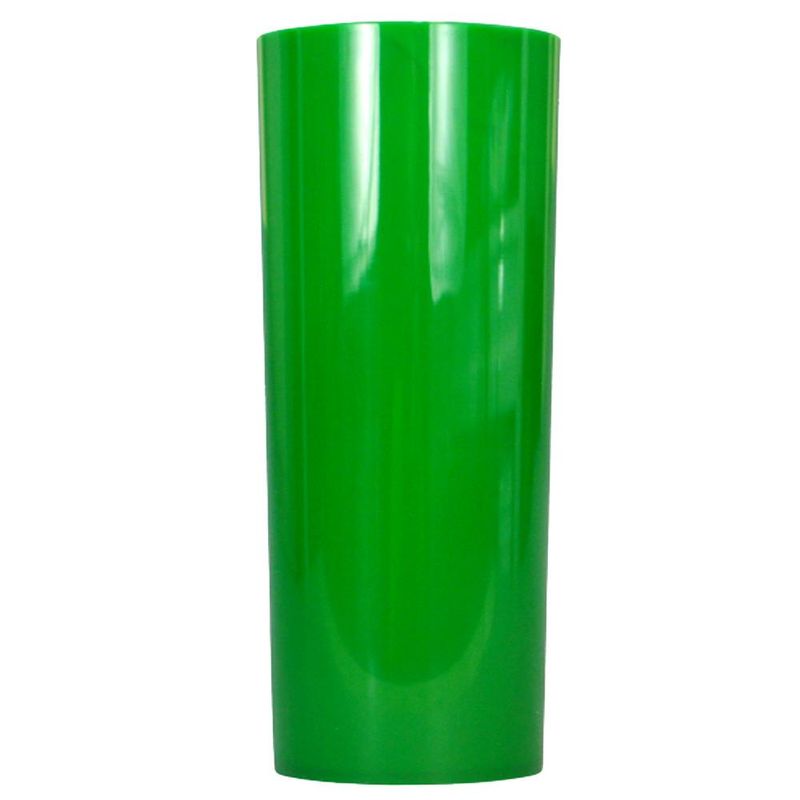 Copo de Acrílico Long Drink Pic-360 360ml Verde Plastilânia (01 unidade)