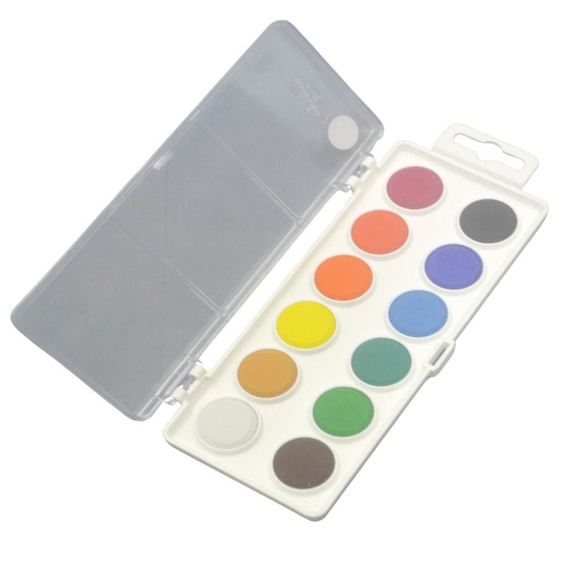 Estojo de Aquarela em Pastilhas C/ 12 Cores Ref. 17151 Keramik (01 unidade)