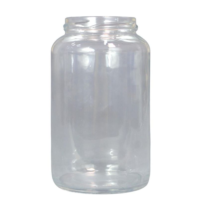 Pote de Vidro Redondo S/ Tampa P/ Conserva 810ml Ref. 9085 Nadir (01 unidade)