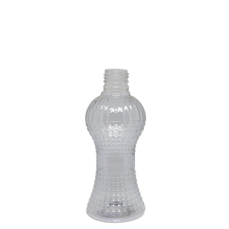 Frasco PET Cinturinha 120ml Transparente Rosca 24-410 Embagel (01 Unidade)