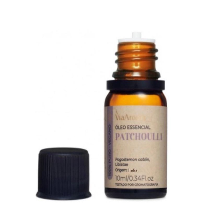Óleo Essencial Patchoulli Índia Aroma (10ml)