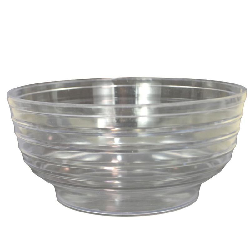 Bowl Multiuso Tigela de Acrílico Cristal Grande 4 Litros Ref. BM-003 Solrac (01 unidade)