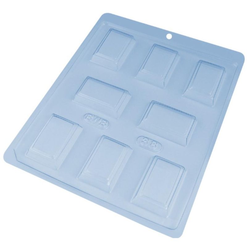 Forma de Acetato Simples Tablete Evelin C/ 8 Cavidades 27gr Ref. 38 BWB (01 unidade)