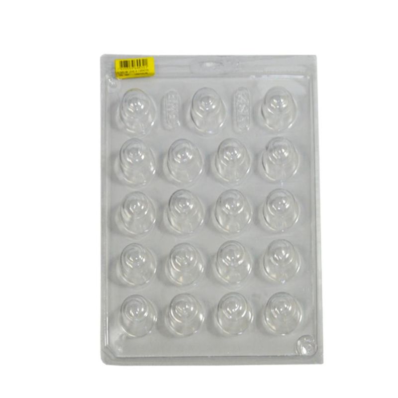 Forma em Acetato Bombom Cereja Caracol RF-132 BWB (01UND)