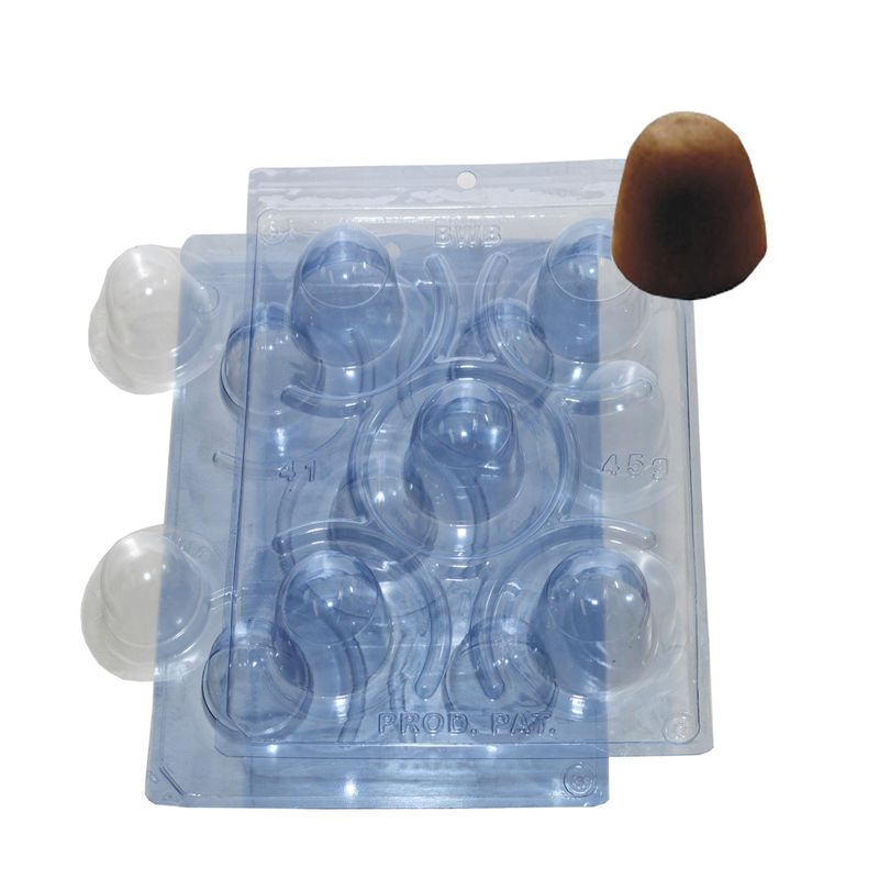 Forma de Acetato com Silicone Trufa Pequena Especial 45g RF-41 BWB (01 unidade)