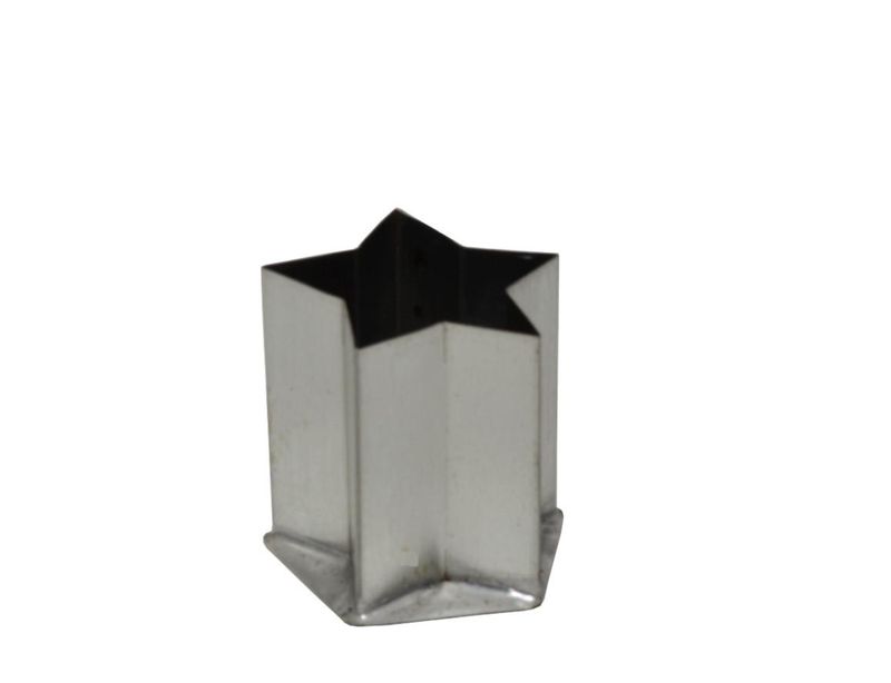Forma para Vela Estrela 5x5cm 5 Pontas em Flandre Ref. 25322 (01UND)