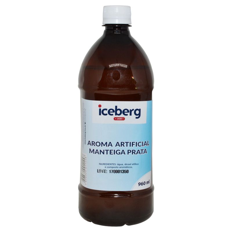 Aroma Artificial de Manteiga Prata Iceberg (960ml)