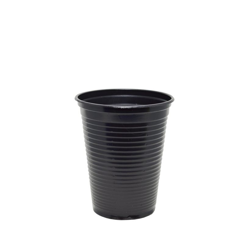 Copo Plástico Festinha (SMP 200) 200ml PP Preto Copobras (50UND)