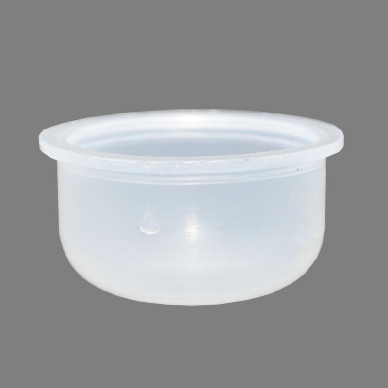 Batoque em Plástico Transparente para Frascos de 1 Litro Rosca 21.3mm Bahi (100 unidades)