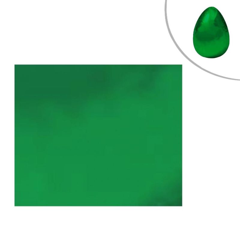 Papel Chumbo Liso Verde 40x50cm Ref.: 12600178 Cromus (40 folhas)