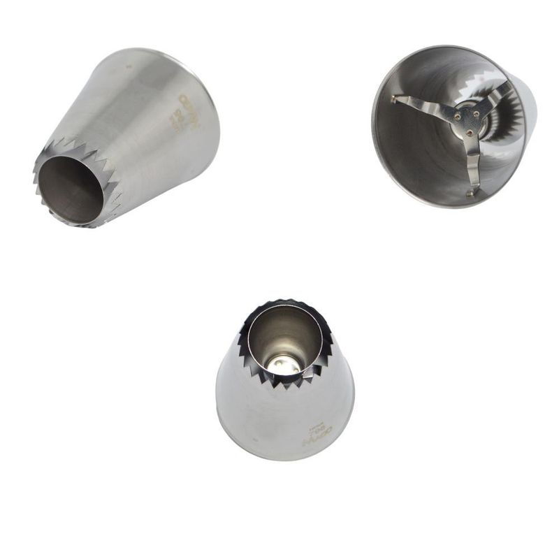Bico de Inox para Confeitaria Especial 796 Ref. 7202 Mago (01 unidade)