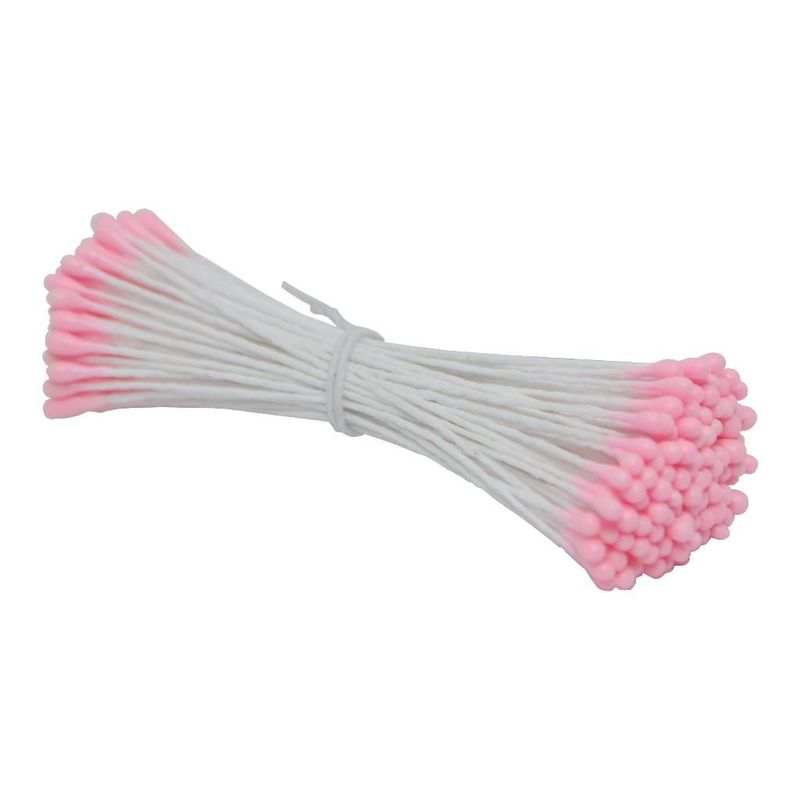 Mini Pistilo Duas Pontas Rosa Barbante Ref.: EL028 Pistilos Primor (100 unidades)