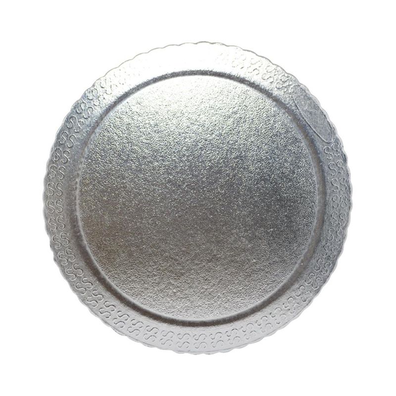 Cakeboard Redondo Laminado Prata 15cm Ultrafest (1 unidade)
