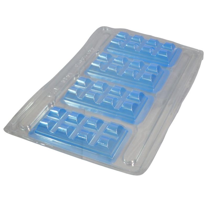 Forma de Acetato com Silicone SP Tablete Casca Fina 40g Ref. 3701 BWB (01 unidade)
