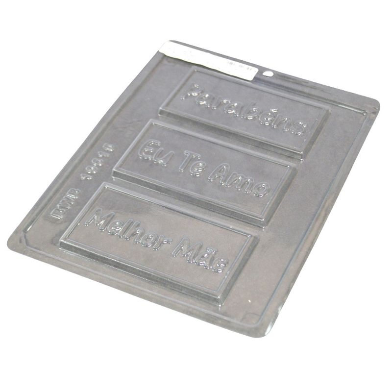 Forma de Acetato Simples Tablete Mensagens Ref. 10615 BWB (01 unidade)