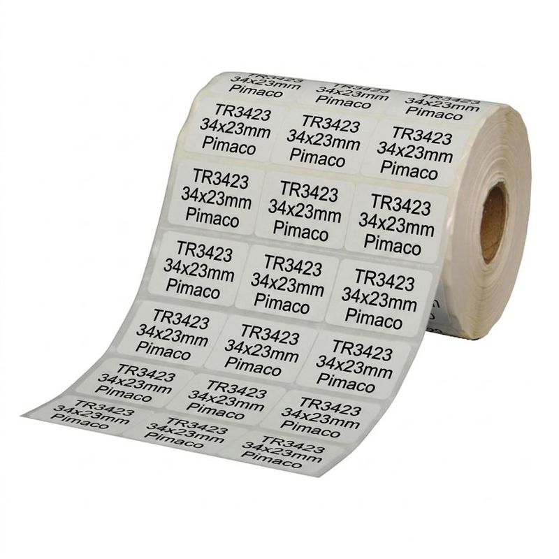 Etiqueta Térmica Adesiva P/ Impressora e Balança TR3423 34x23mm Pimaco (4320 etiquetas)