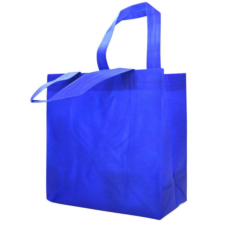 Sacola Ecológica de TNT C/ Alça Azul Royal 29x22x11cm Art Lille (01 unidade)