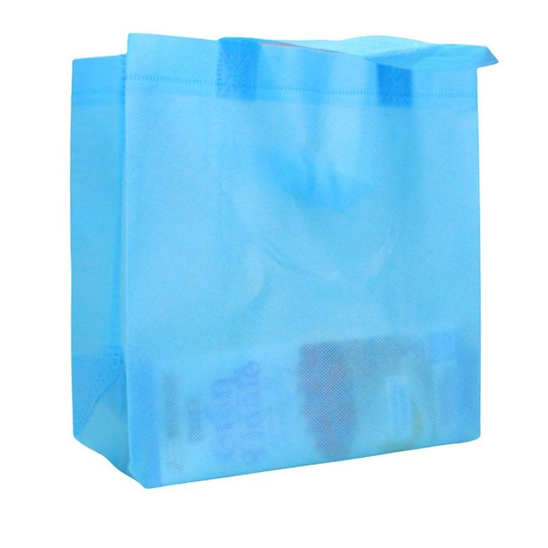 Sacola Ecológica de TNT C/ Alça Azul Claro 29x22x11cm Art Lille (01 unidade)