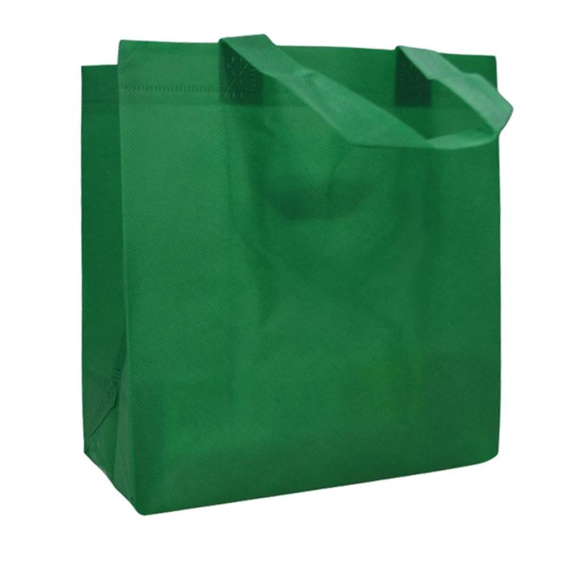 Sacola Ecológica de TNT C/ Alça Verde Escuro 29x22x11cm Art Lille (01 unidade)
