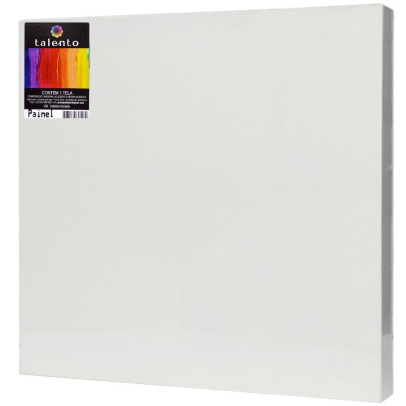 Tela Painel de Algodão P/ Pintura Artística Talento (01 unidade)-20x20cm