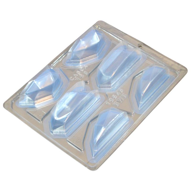 Forma de Acetato C/ Silicone Coração Fatias 200gr Ref. 10645 BWB (01 unidade)