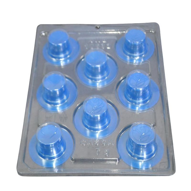 Forma de Acetato C/ Silicone Bombom Love 7gr Ref. 10632 BWB (01 unidade)