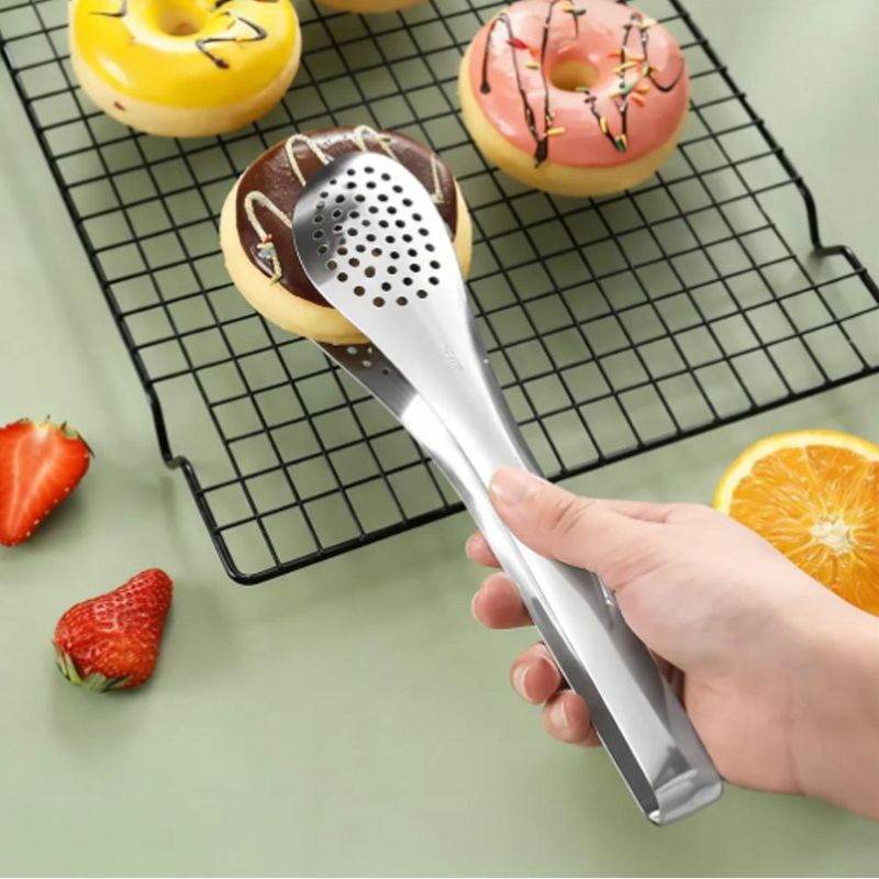 Pegador de Inox Universal P/ Massas Saladas e Frituras Perfurado 27cm Ref. IPG 008 Solrac (01 unidade)