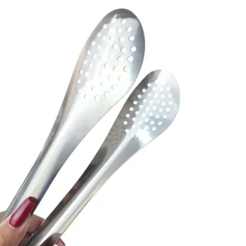 Pegador de Inox Universal P/ Massas Saladas e Frituras Perfurado 27cm Ref. IPG 008 Solrac (01 unidade)